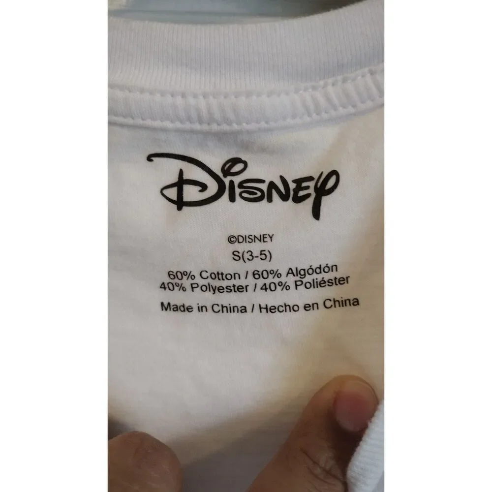 Disney Colorful Mickey Mouse Kids White Tee 3/5‎